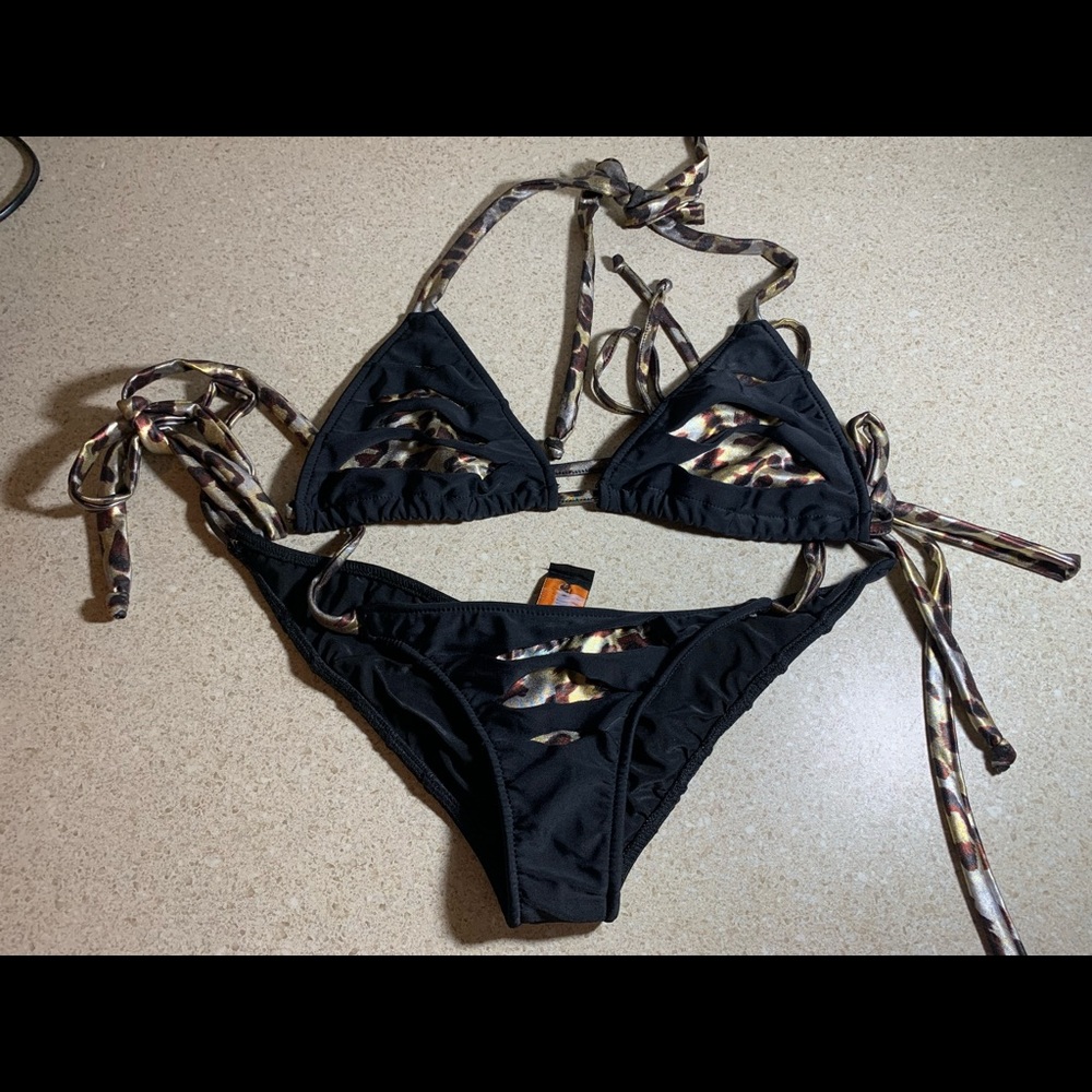 J Valentine Scrunch Butt Cheeky Bikini